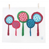 Tea Towel – Lollipop Trees
